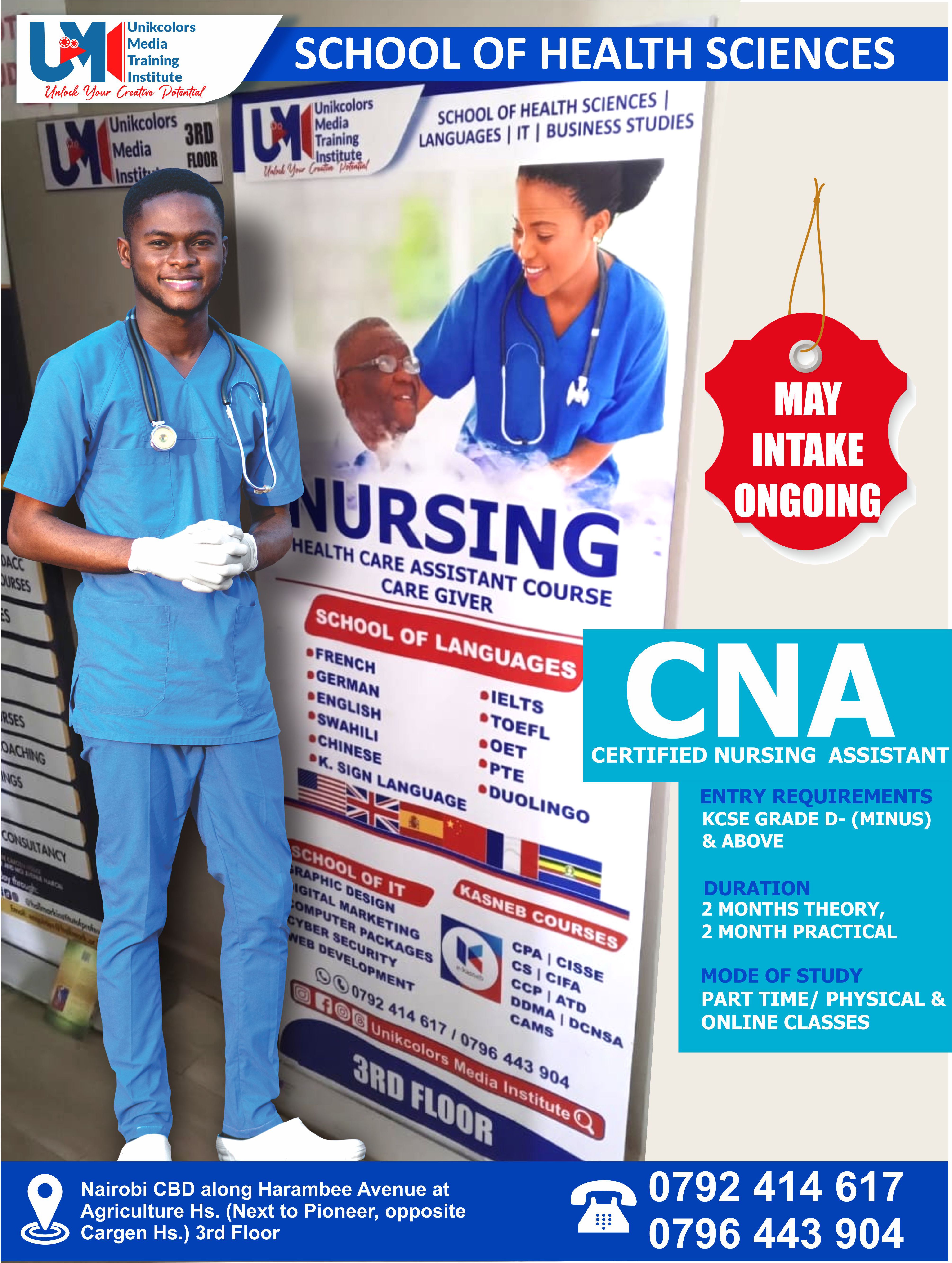 CERTIFIED NURSING ASSISTANT - CARE GIVER COURSE